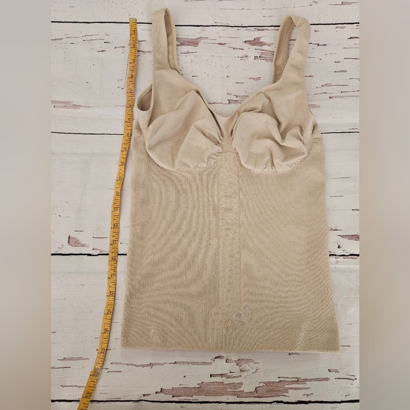 New Comfy Women's Cream Maternity Support Under Shirt Tank Top Size Medium - Picture 6 of 7